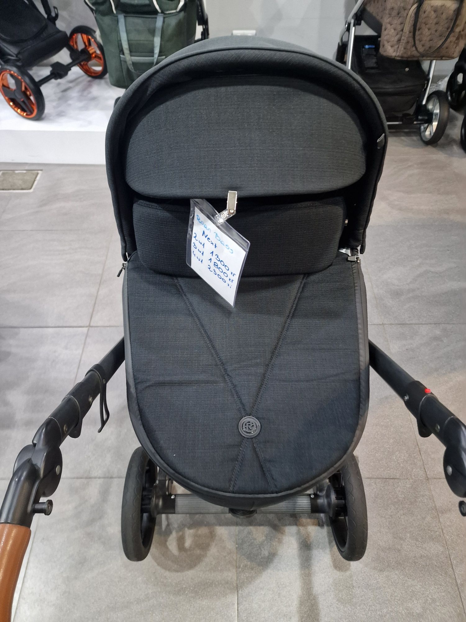 Wózek dziecięcy Roan Bass Naxt 2w1 wysyłka komis wózkolandia