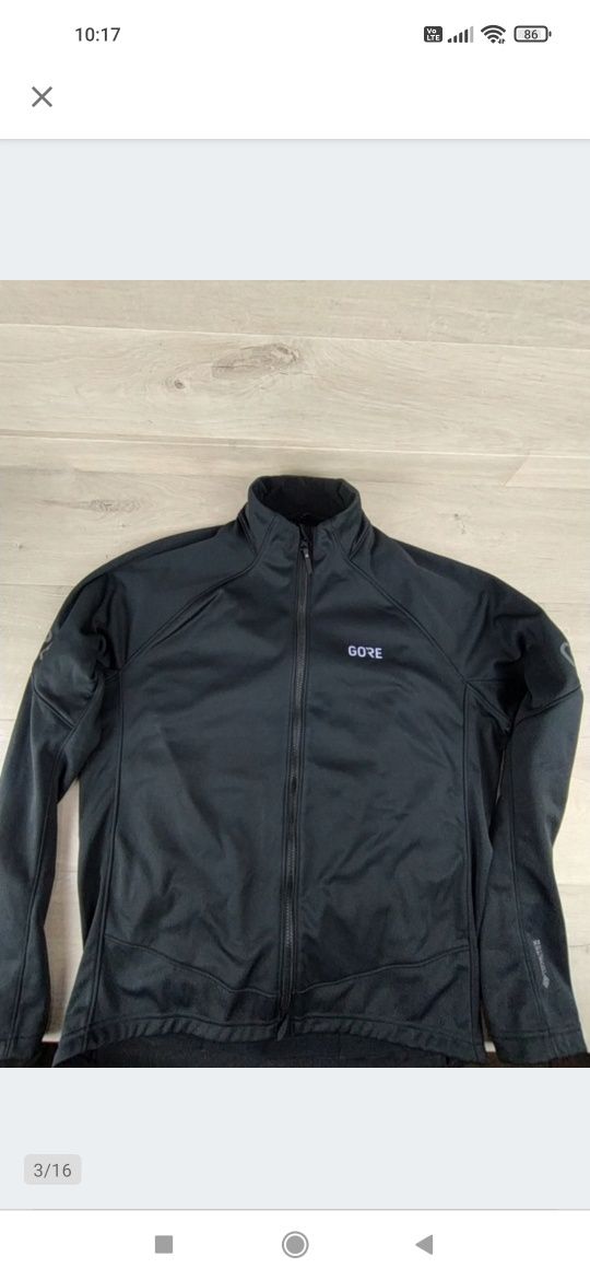 Gore Wear Kurtka termiczna typu softshell z podszewką z polaru XXL OUT