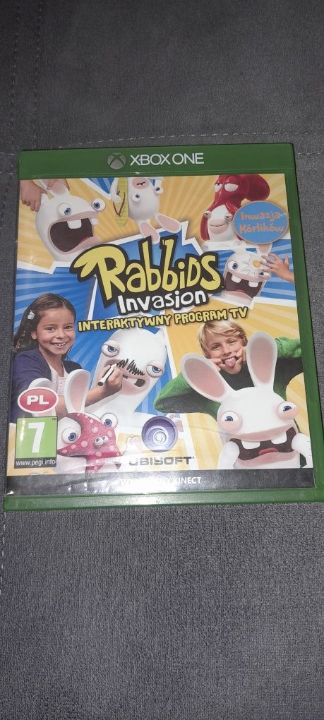 Rabbids Invasion Xbox One gra kinect