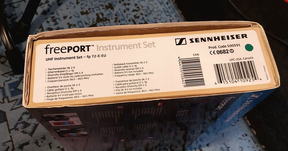 Sennheiser freePORT FP72 Sistema Wireless