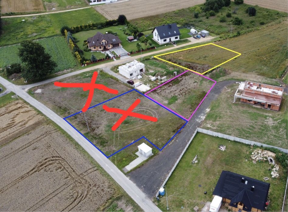 Uslugowo-mieszkaniowa. Wolbrom Osiedle Szwedy.