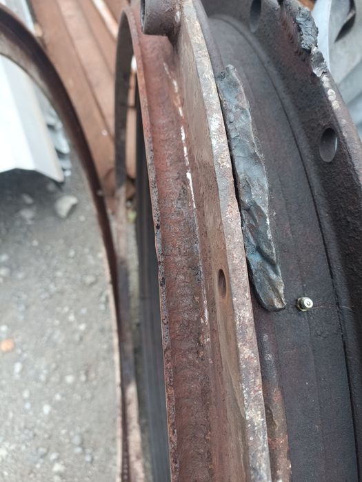 Круг опорний, поворотний, причепа МАЗ камаз птс