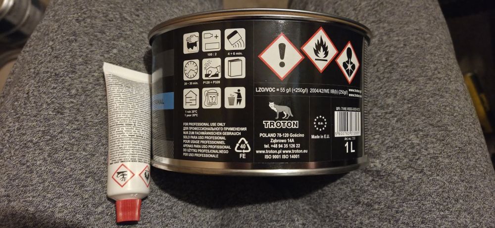 Master Multifunkcyjna szpachlówka poliestrowa AMBER 1L