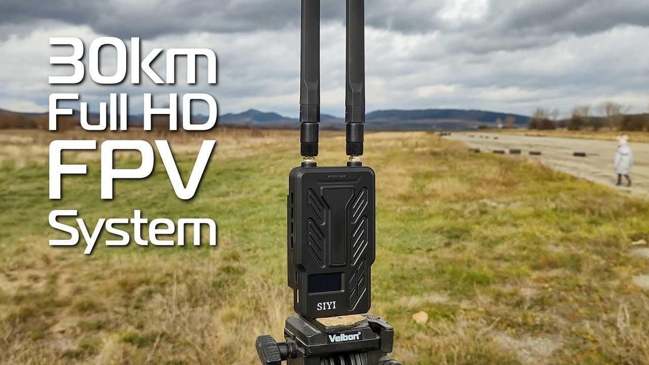 Цифрова fpv система siyi hm30 (заявлено 30 км) combo