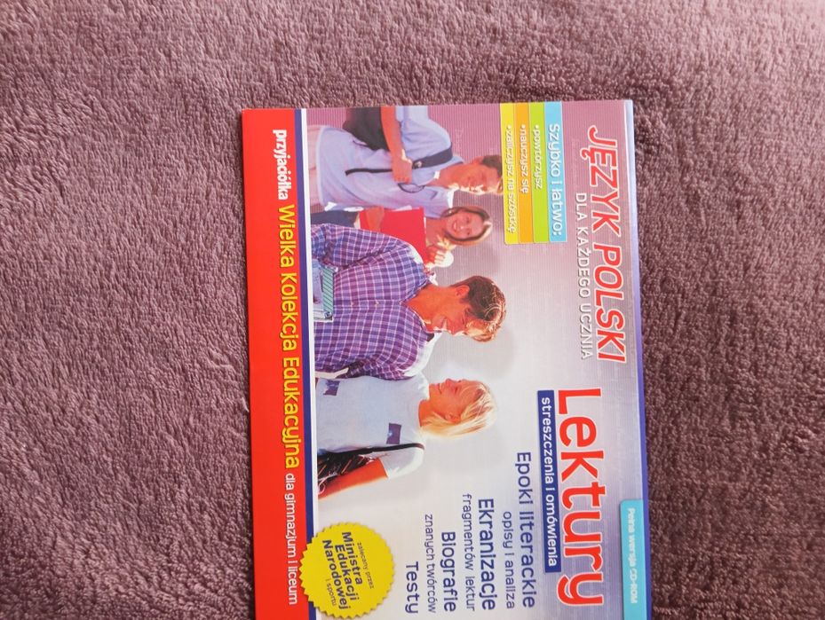 Płyta CD z lekturami szkolnymi