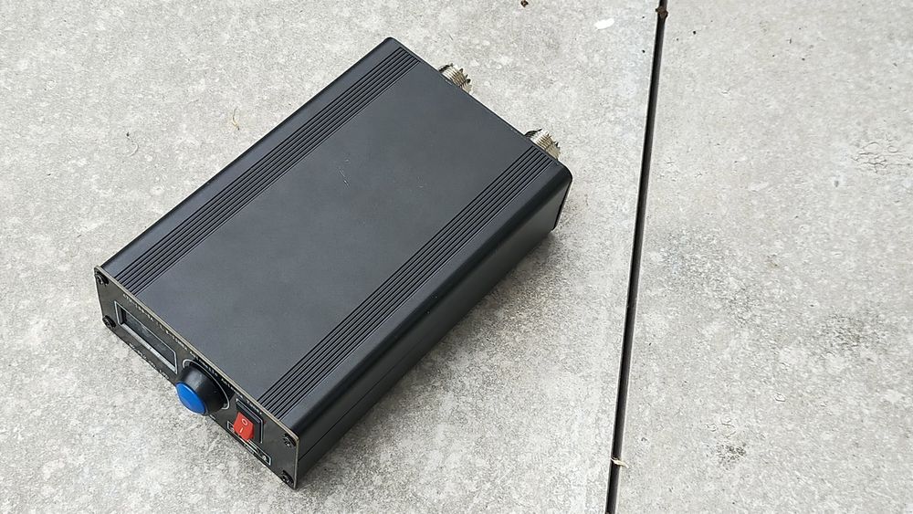Skrzynka antenowa ATU 100 reflektometr pomiar mocy SWR matcher KF CB