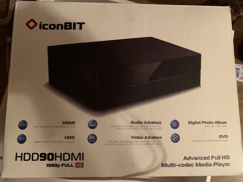 Медиаплеер iconBit hdd90hdmi