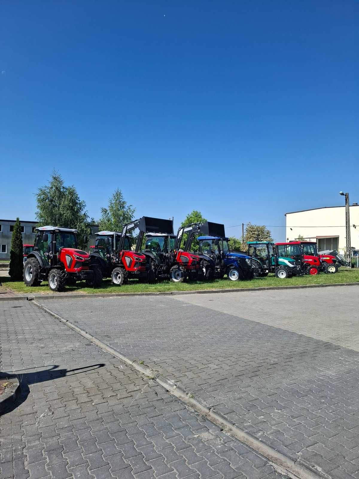 NOWY Ciągnik rolniczy FOTRAK 504 dotacje Tym LS klimatyzacja ładowacz