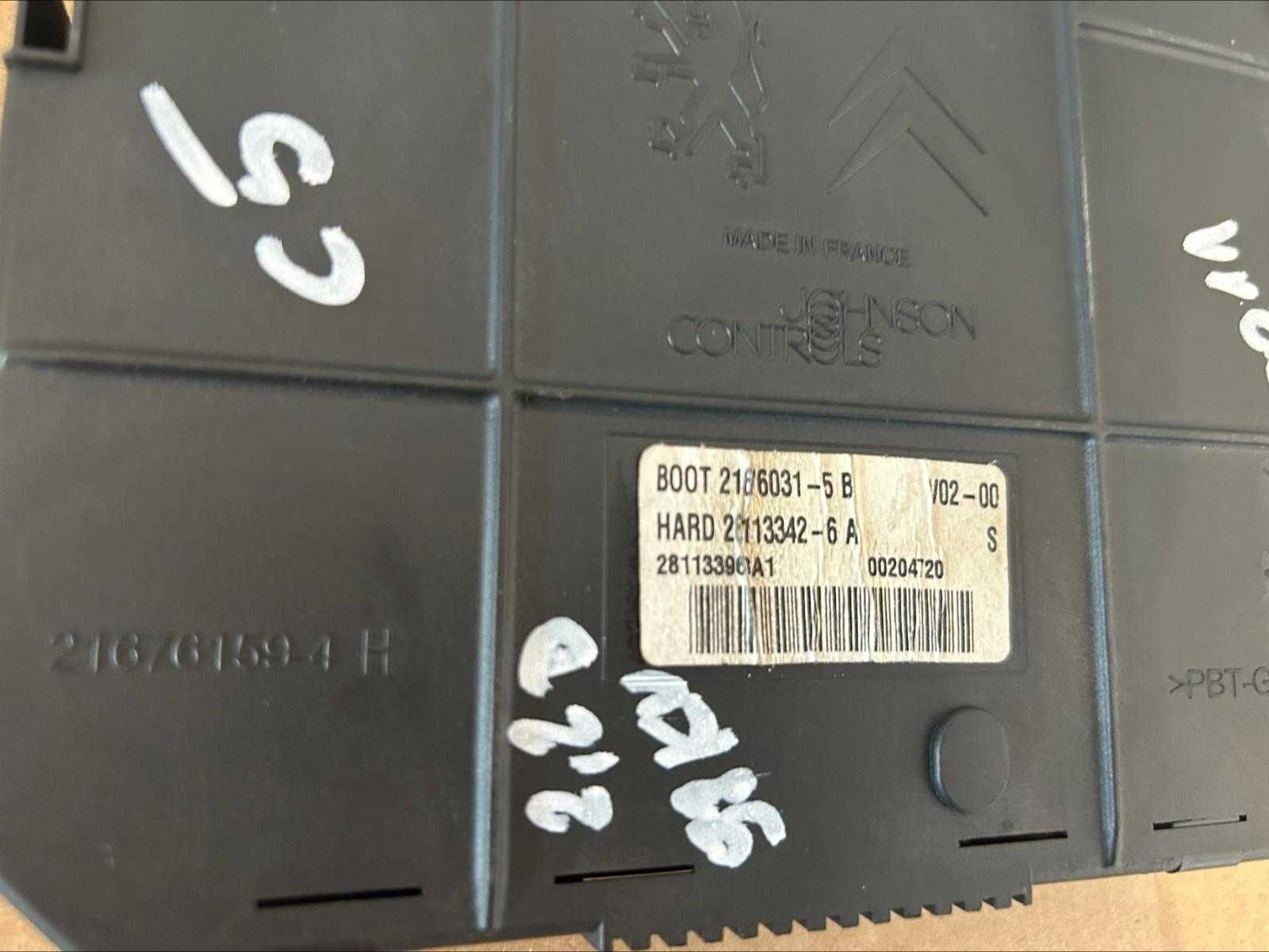 Moduł BSI H02-01 Citroen C4 C5 Peugeot 96.581.584.80