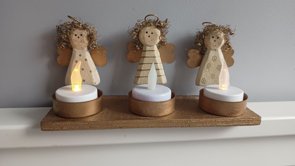 Świecznik aniiołki