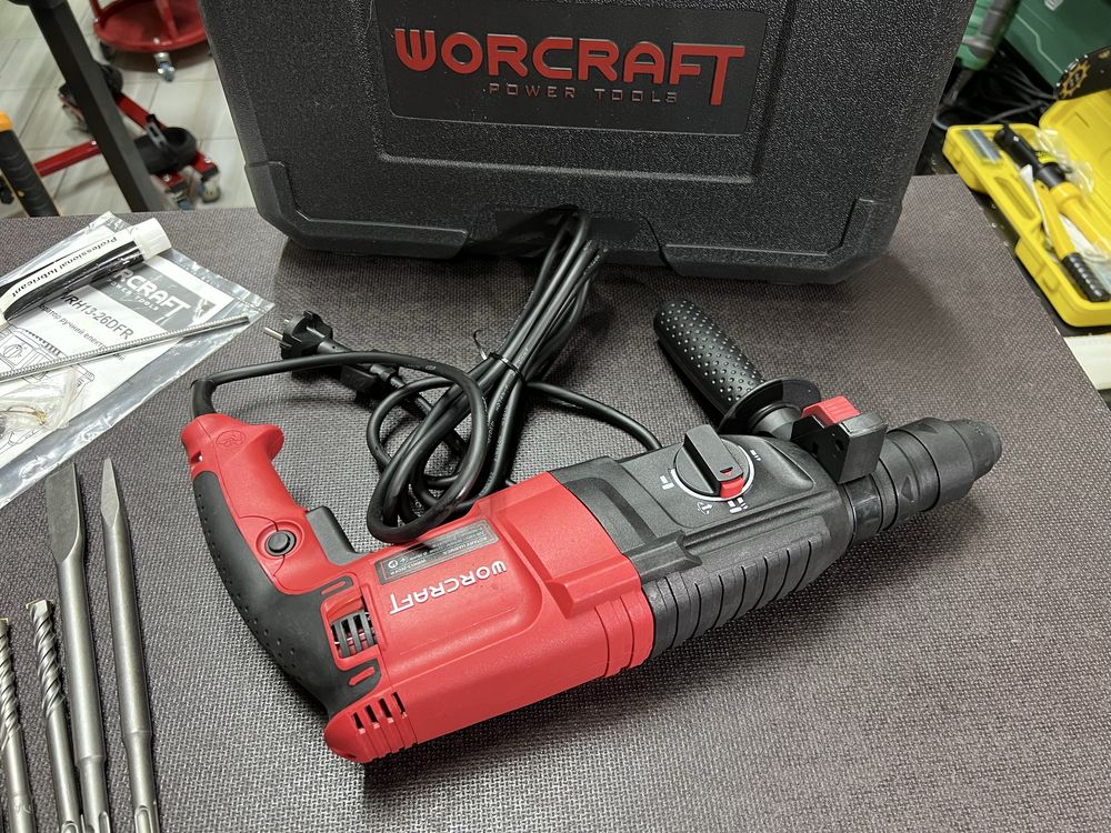 Перфоратор WORCRAFT WRH13-26DFR Со сменным патроном СКИДКА в описании!