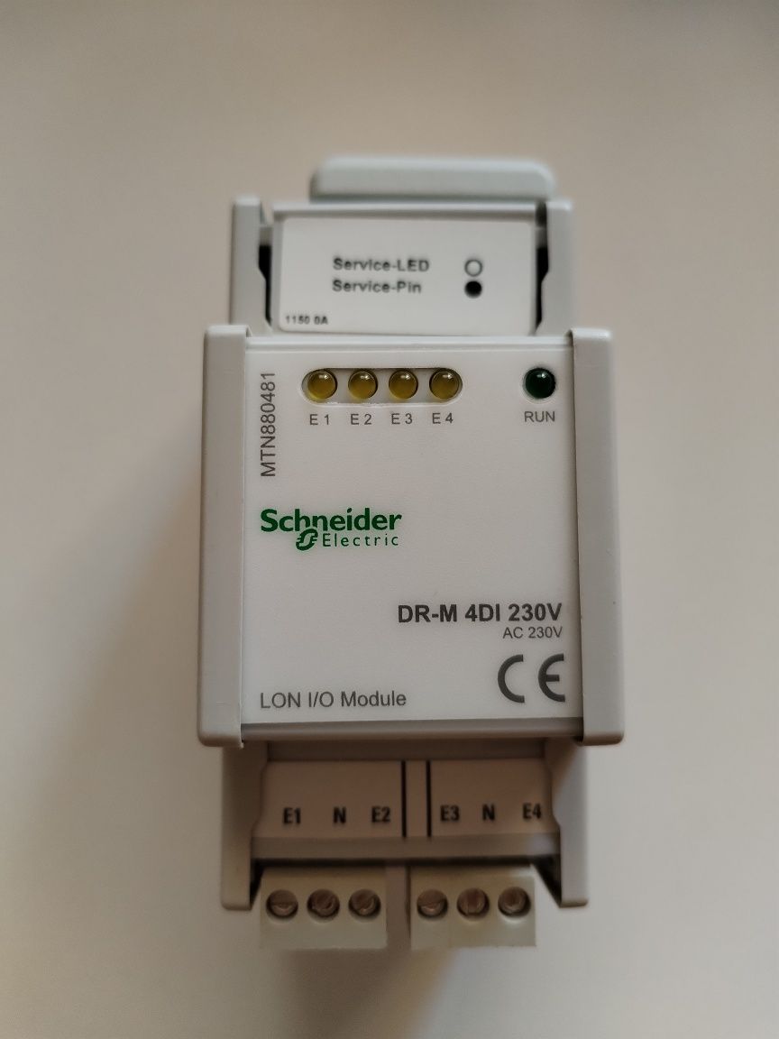 Schneider electric/ EIB - moduły LON I/O, sterowanie światłem, rolety