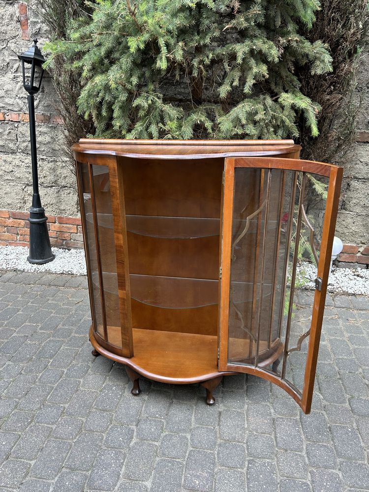 Stylowa Witryna Ludwikowska Kredens Ludwik Biblioteka Po Renowacji