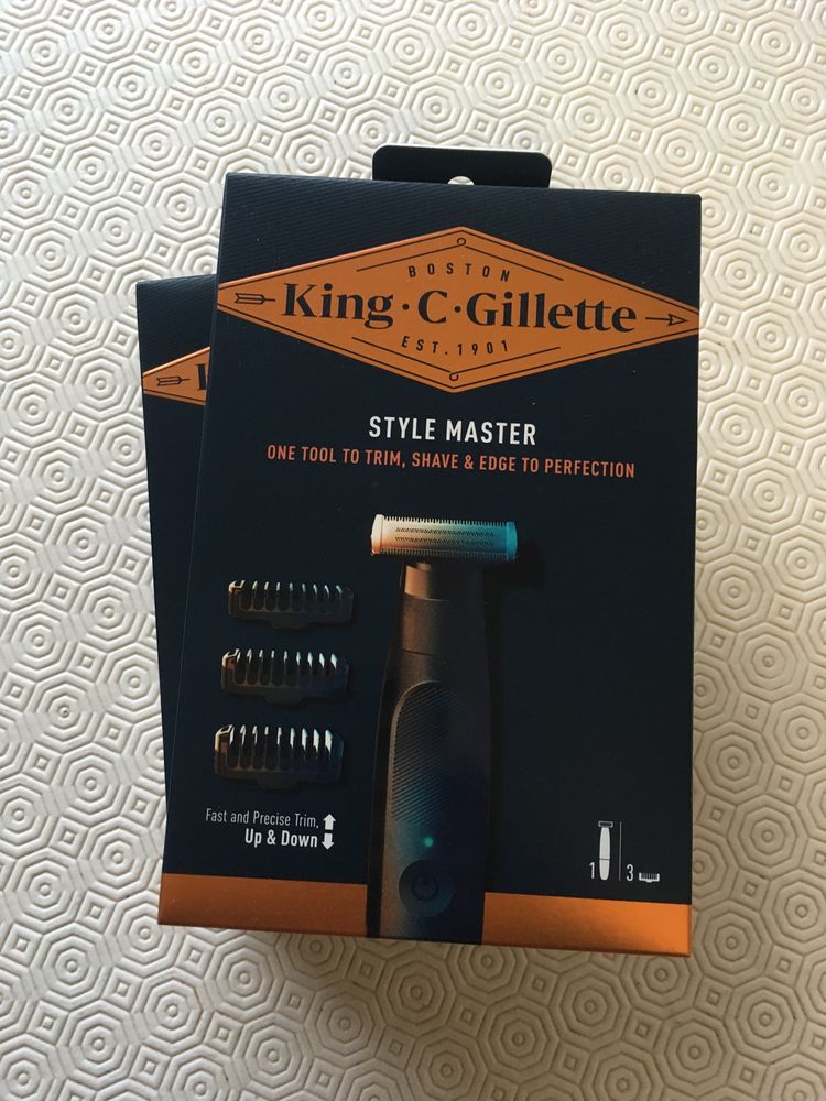 Máquina de barbear King C Gilette