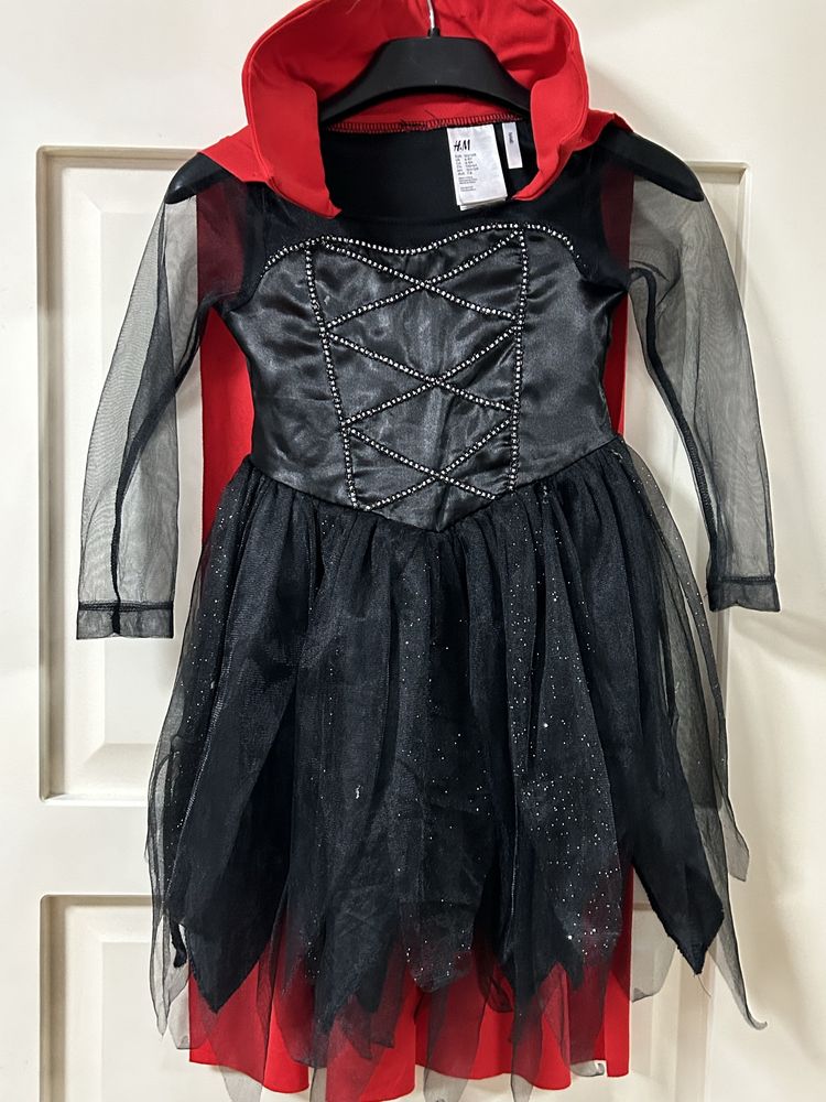 Sukienka przebranie halloween H&M rozm 122/128