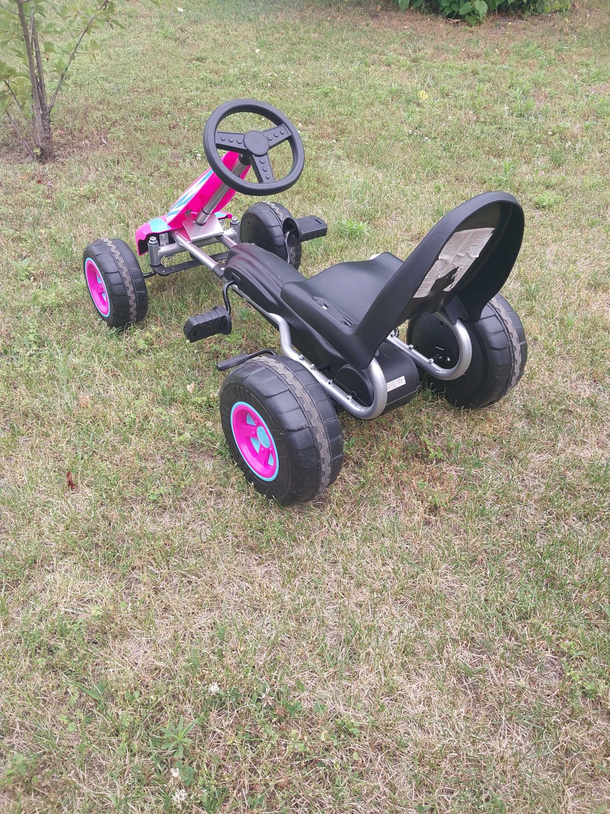 Gokart na pedały MILLY MALLY Viper Różowy