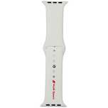Pasek Audi Sport Red Logo Silicone Watch Strap na Apple Watch 44 / 45
