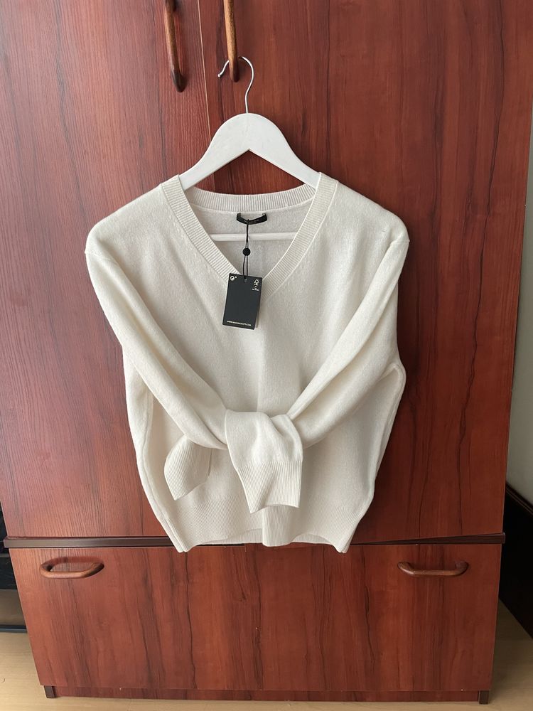 Wełna , kaszmir - sweterek Massimo Dutti xs/S