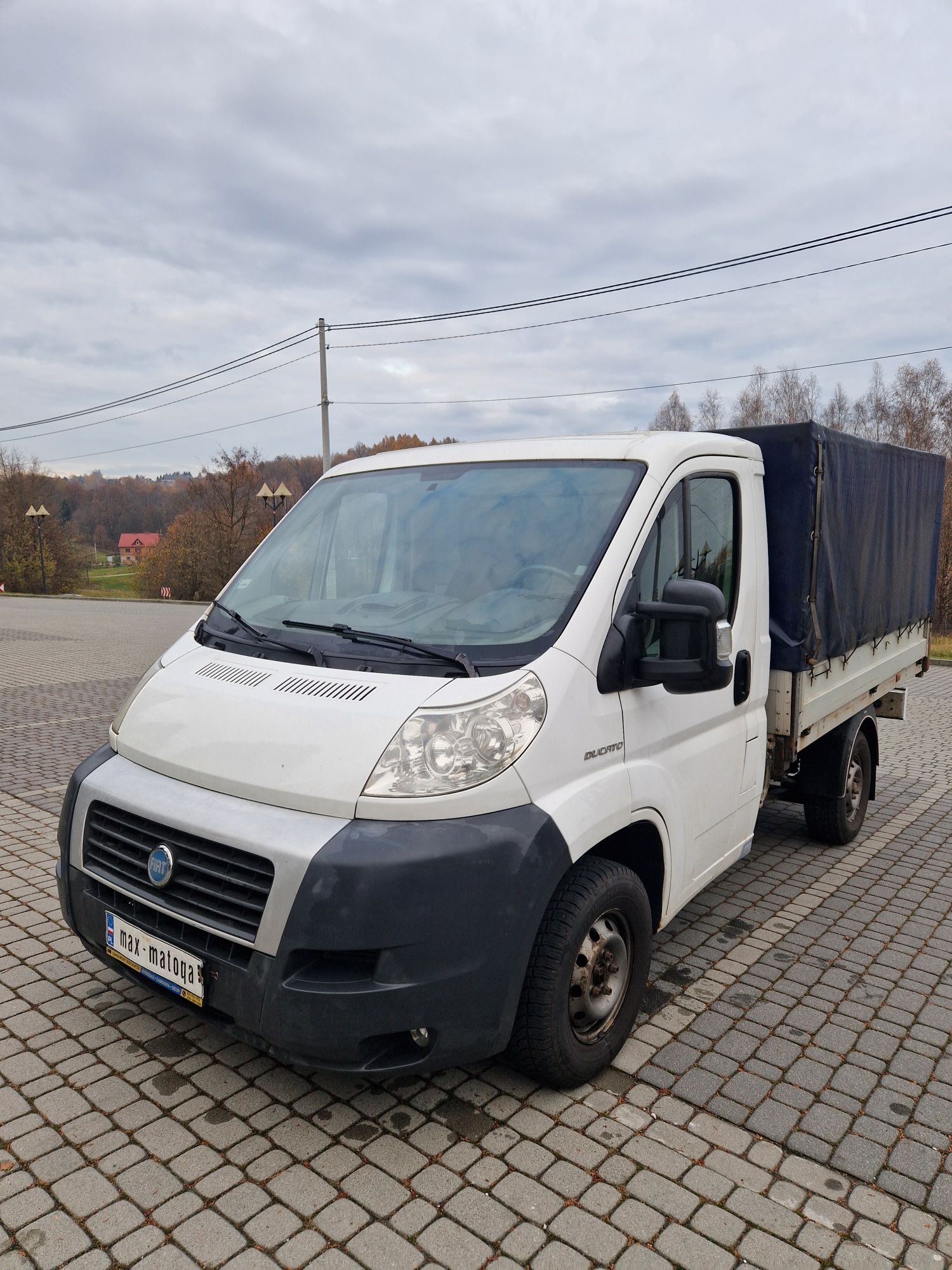 Fiat Ducato Iveco Boxer Jumper skrzyniowy plandeka rama