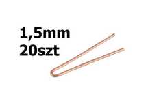 Miedziane groty do lutowania 1,5mm 20szt