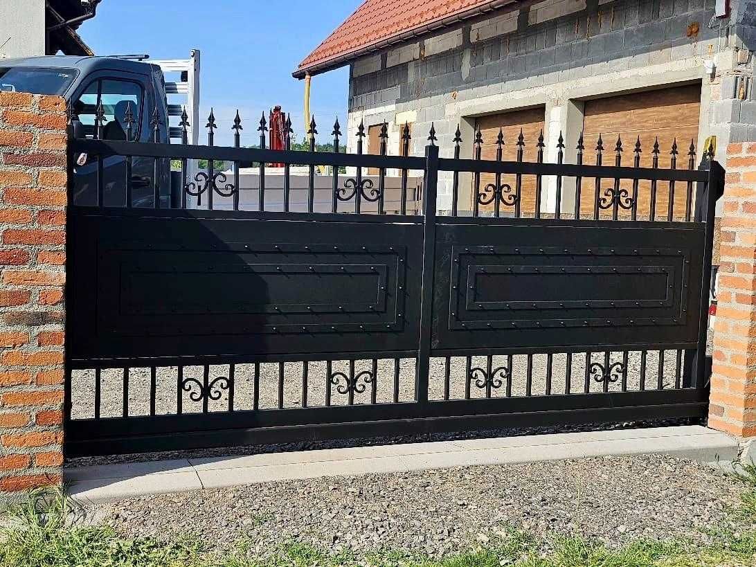 BRAMA metalowa ogrodzenie kute metalowa KOWALSTWO ARTYSTYCZNE