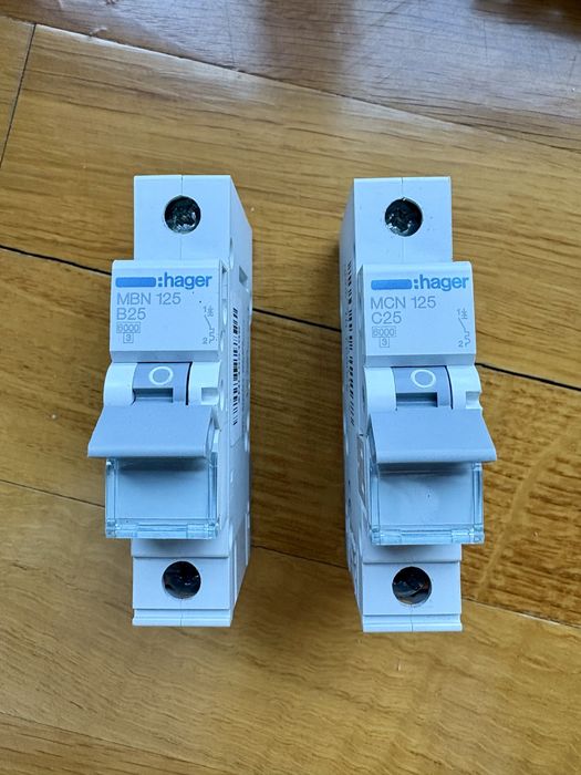 Hager | Розпродаж | Автоматичні вимикачі + ПЗВ