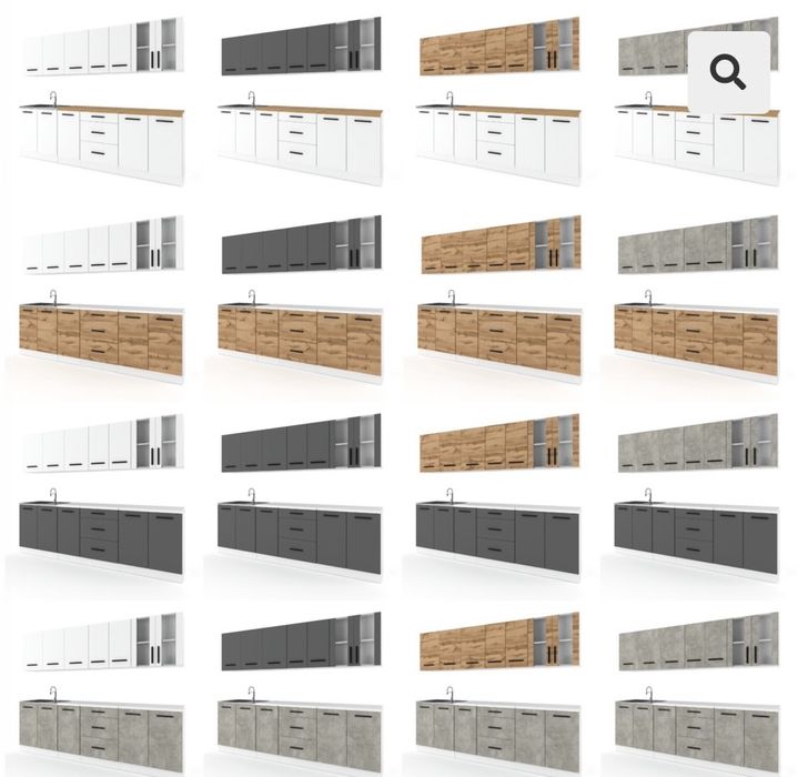 Kuchnia z blatem Meble Kuchenne Szafki do kuchni