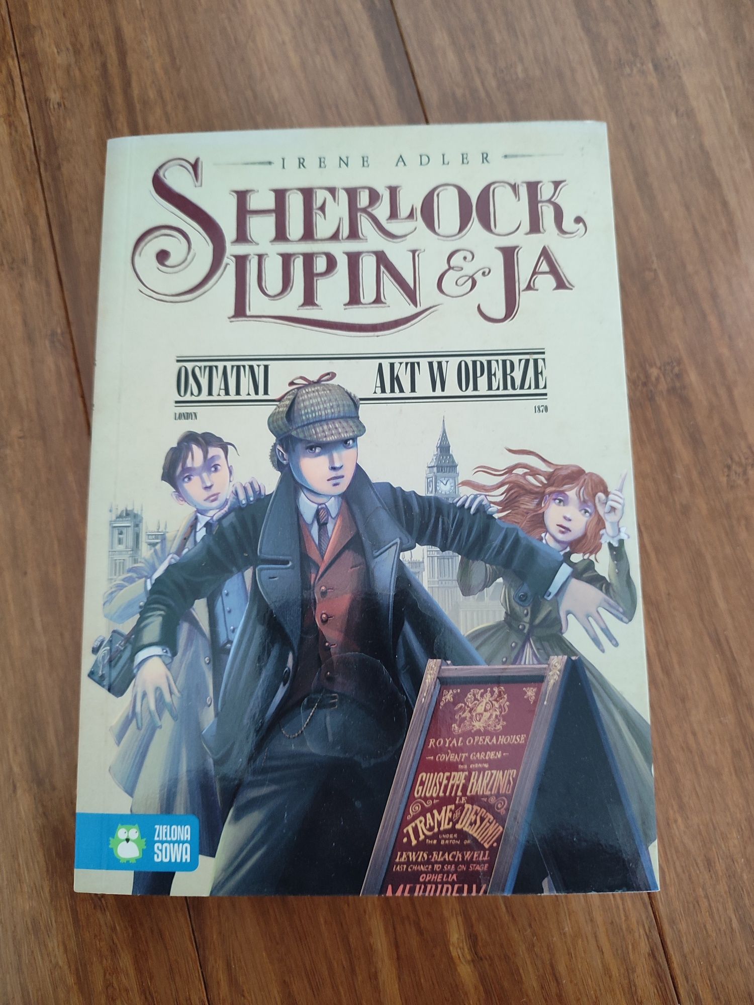 Książka Sherlock, Lupin i ja, Irene Adler
