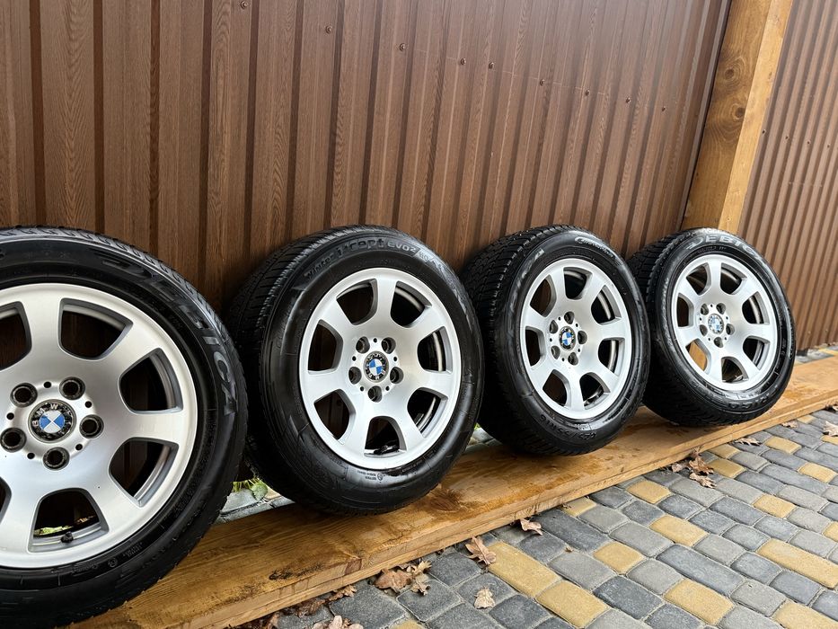 Продам диски з резиною зимовою BMW 5x120r16