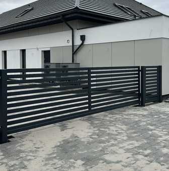 Ogrodzenie palisadowe lamele poziome palisada pozioma PRODUCENT!