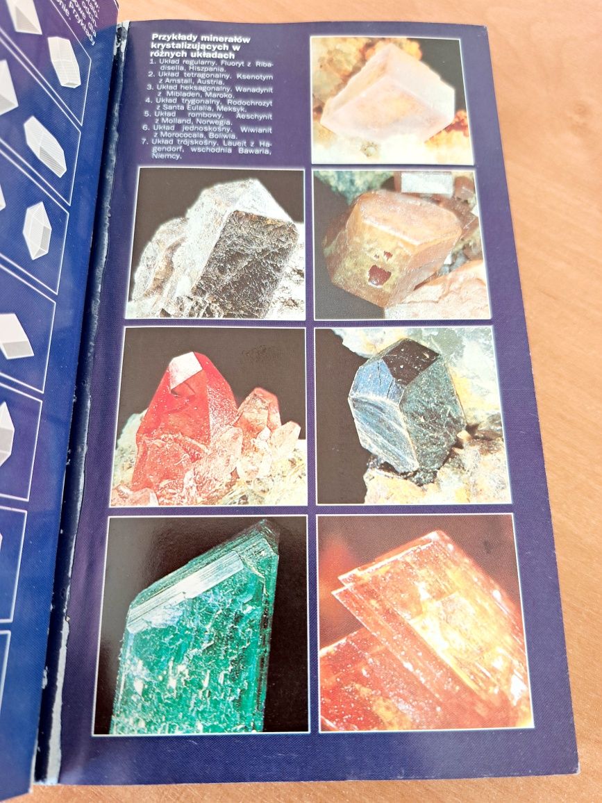 Minerały i kryształy, encyklopedia kieszonkowa, 600 kolorowych zdjęć