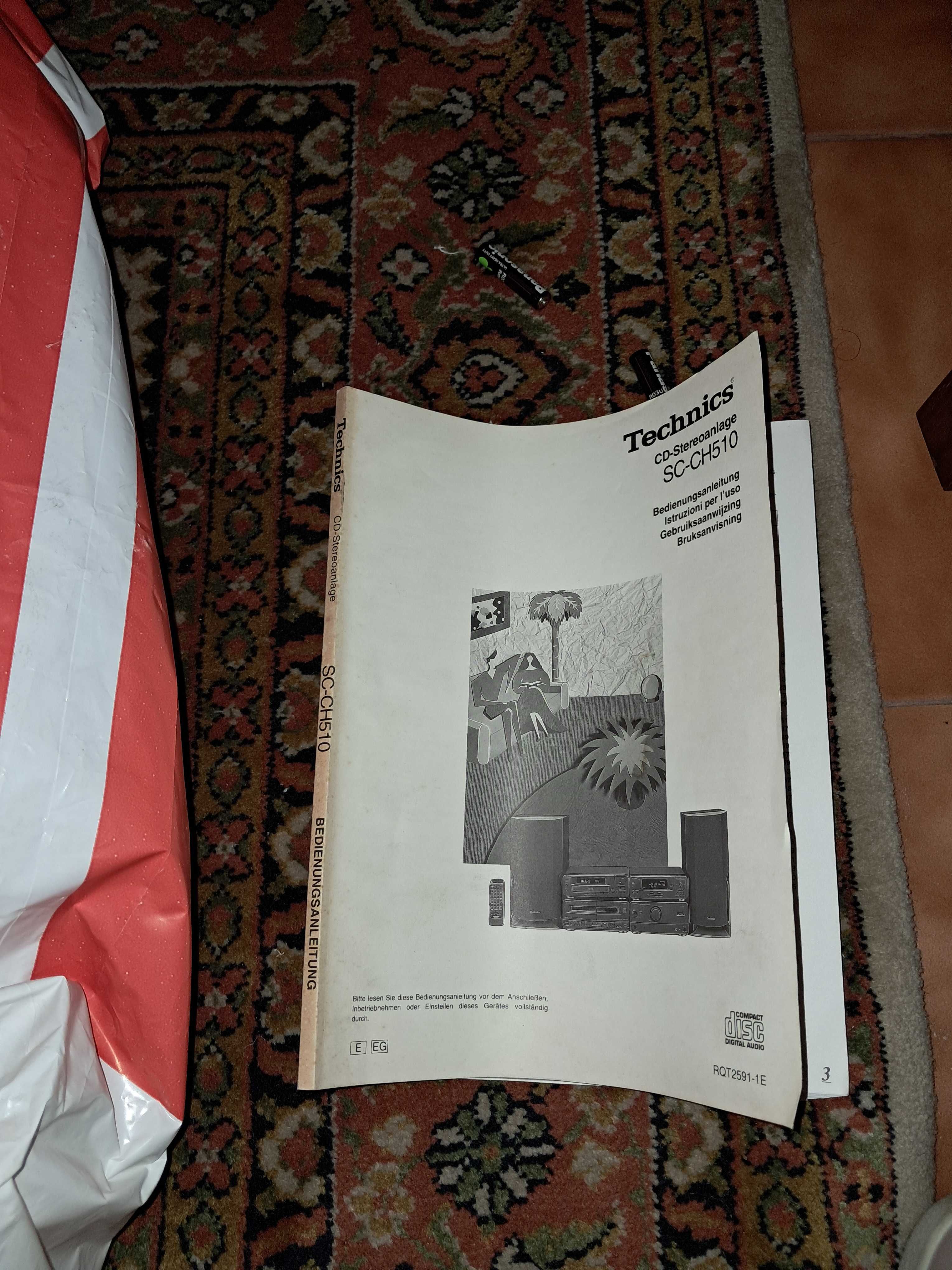 Aparelhagem de som Technics