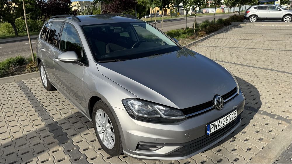 Volkswagen Golf VII 1.6TDI, LED, po serwisie, nowy rozrząd