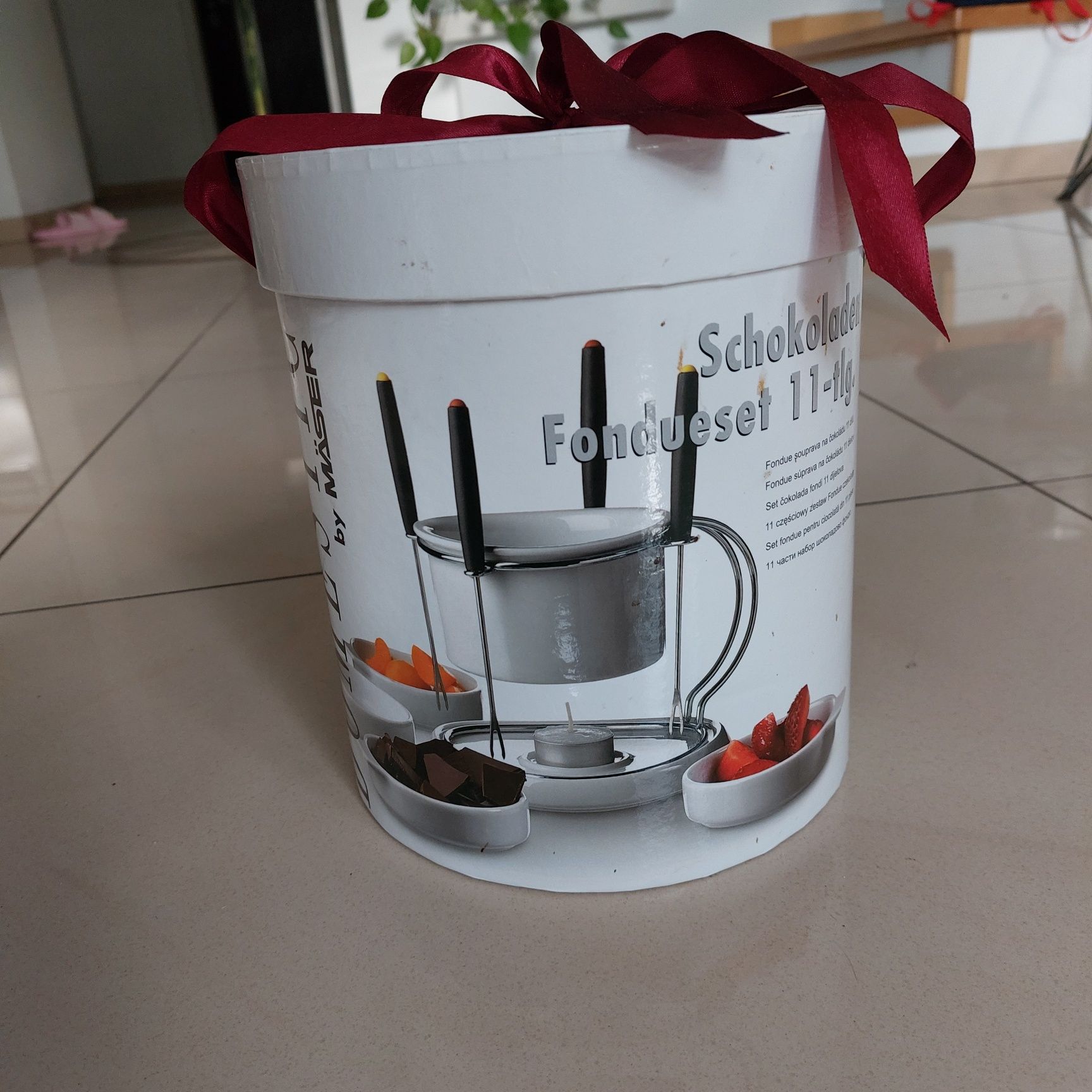 Zestaw do fondue 11 części