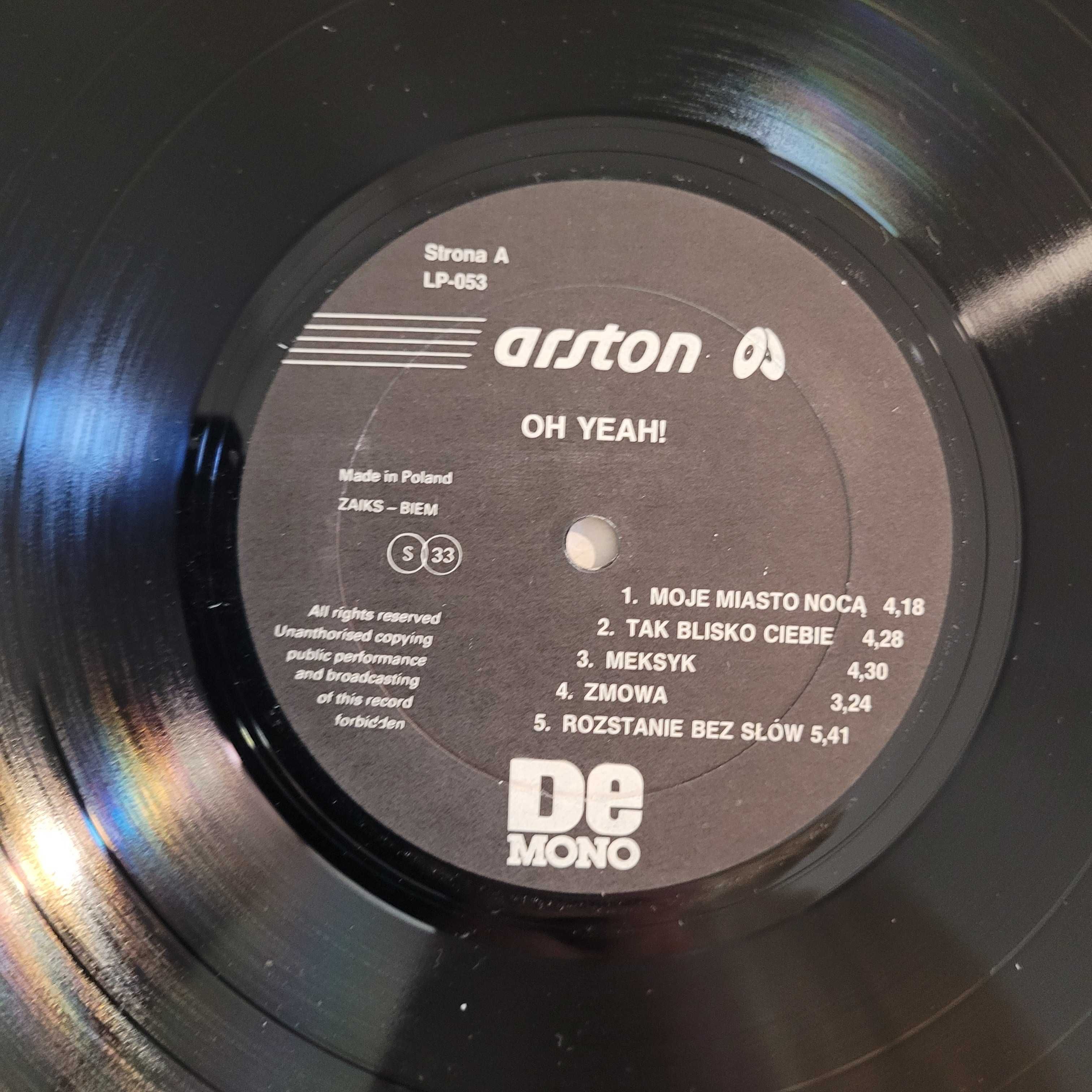 Winyl De Mono - Oh Yeah! 1990 EX-