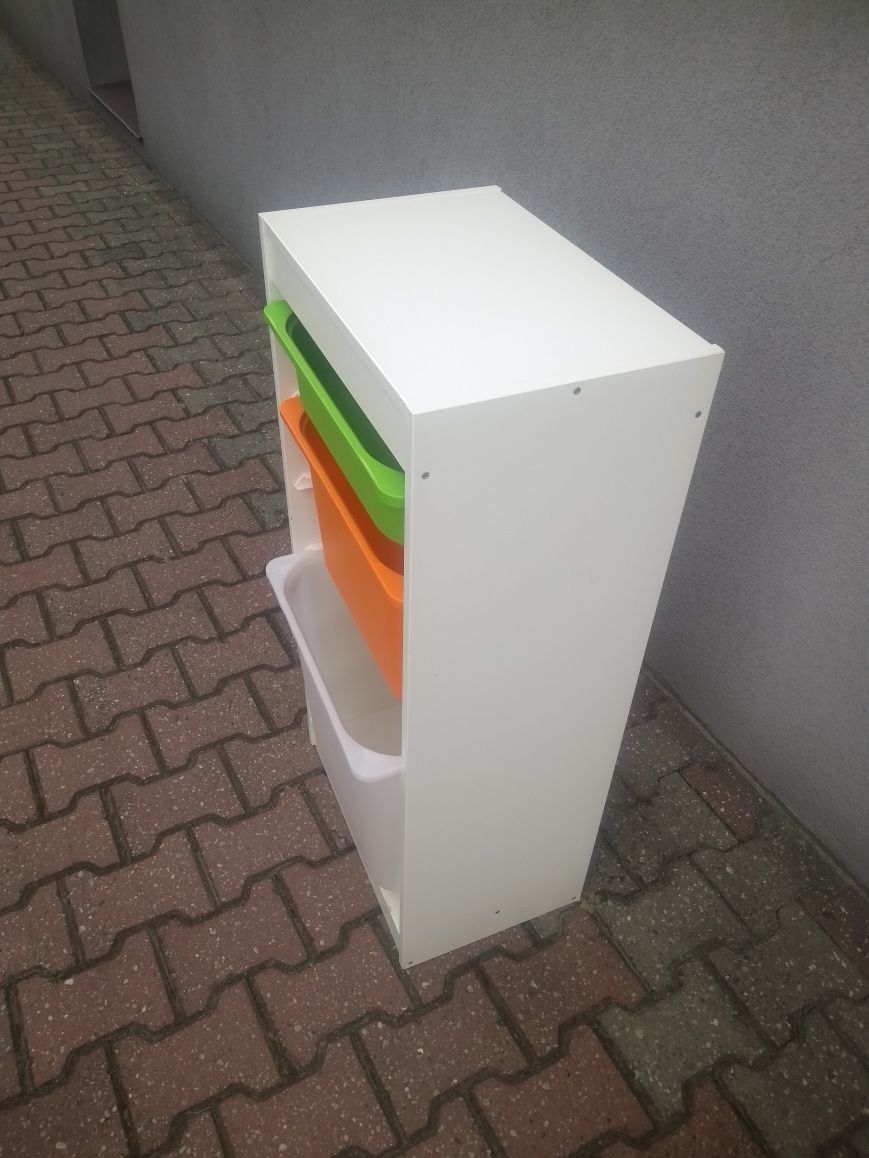 Sprzedam regał Ikea trofast z pojemnikami