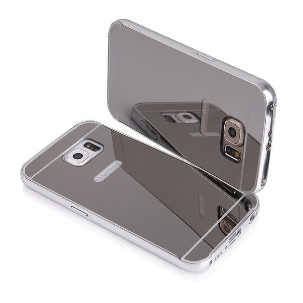 Etui Luxury Mirror Bumper Samsung Galaxy S6 Silver