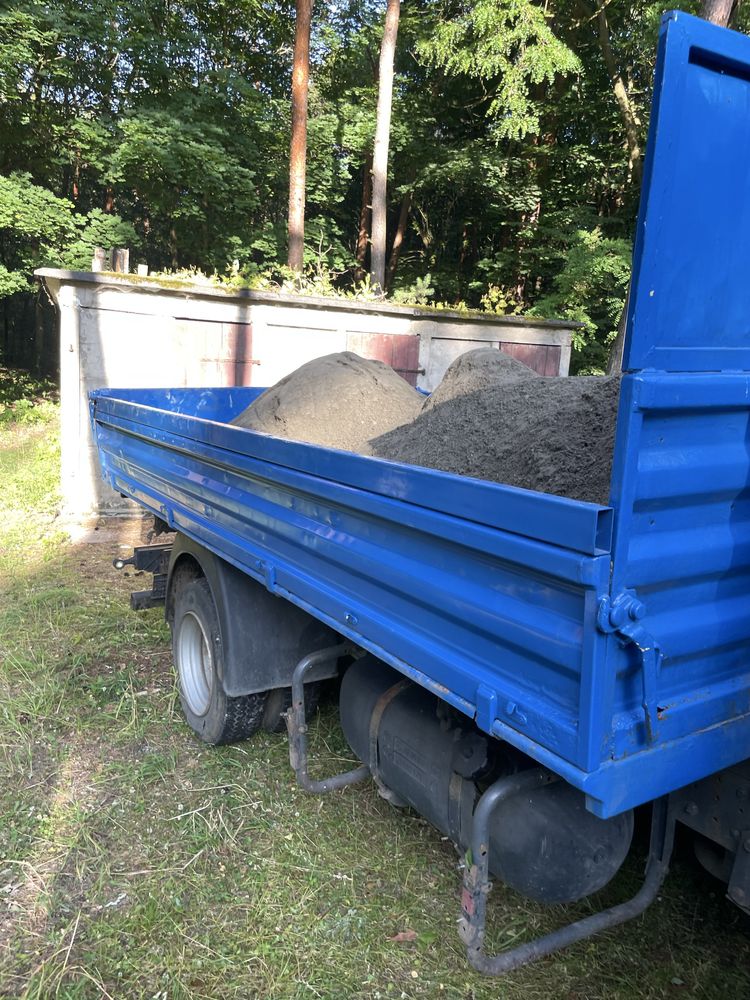Transport sprzedaż materiałów sypkich – piasek, ziemia, tłuczeń,piach