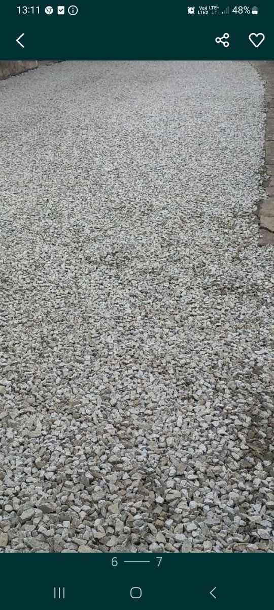 Sprzedaż Kruszywa , ziemi. Od 2 do 20 ton