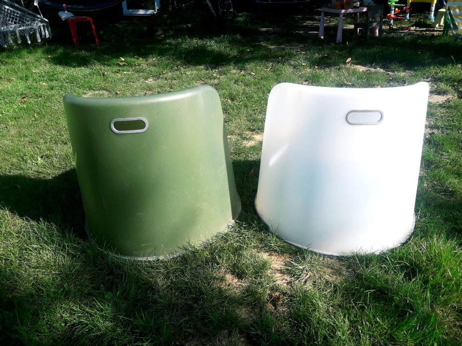 Duży • MEGA WYGODNY • Fotel IKEA Kimme / ogród pokój dziecka