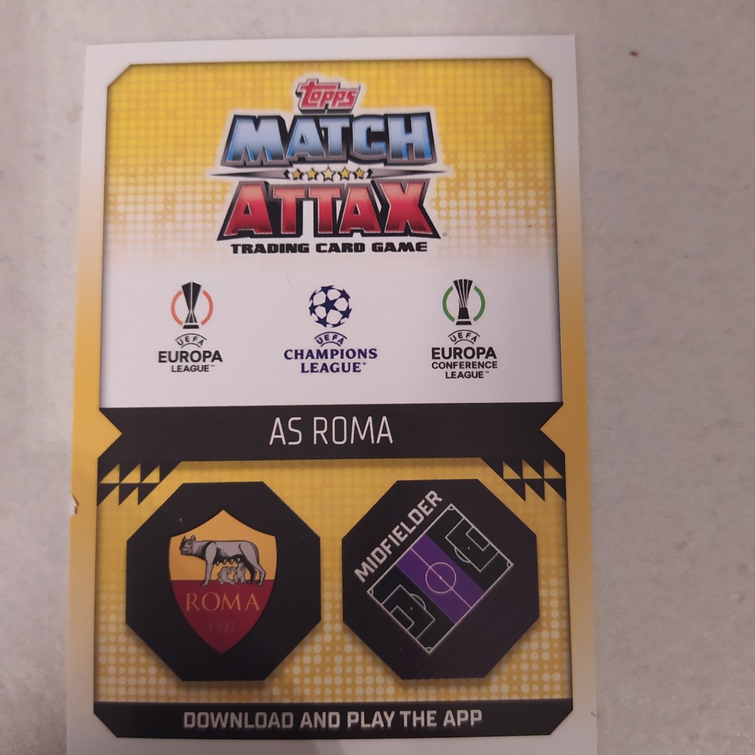 Karty piłkarskie Match Attax