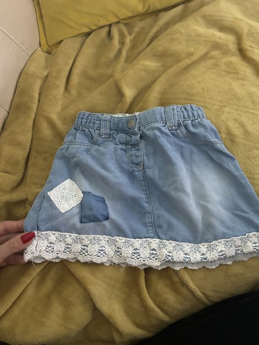 Spódniczka jeans Nutmeg roz.92