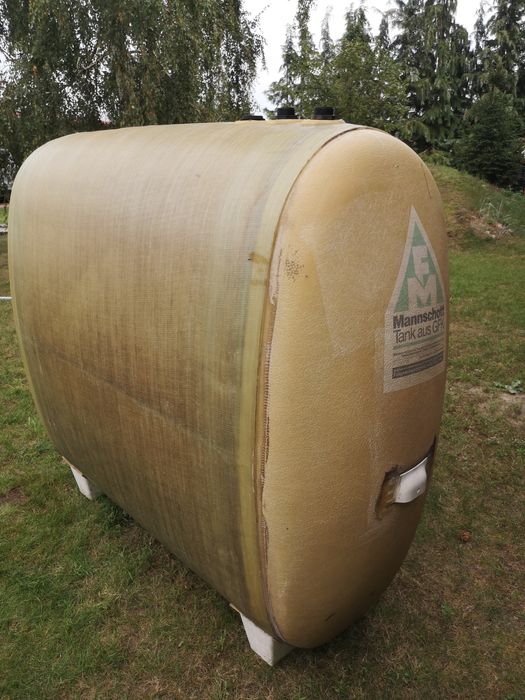 Zbiornik  1500 . Bardzo mocny i szczelny