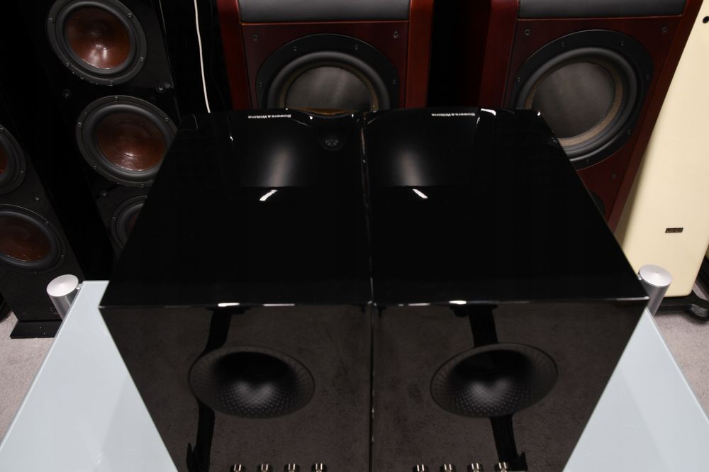 kolumny podstawkowe głośniki stereo Bowers & Wilkins B&W 706 S3