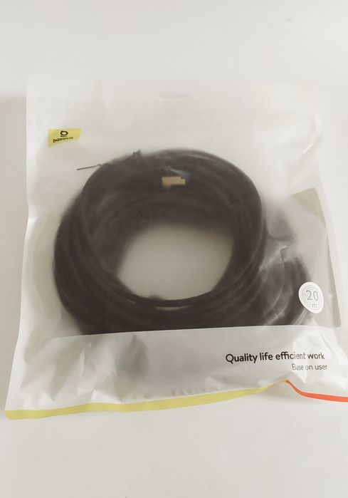 Baseus internetowy przewód sieciowy Ethernet Lan RJ45 20GB/s 20m