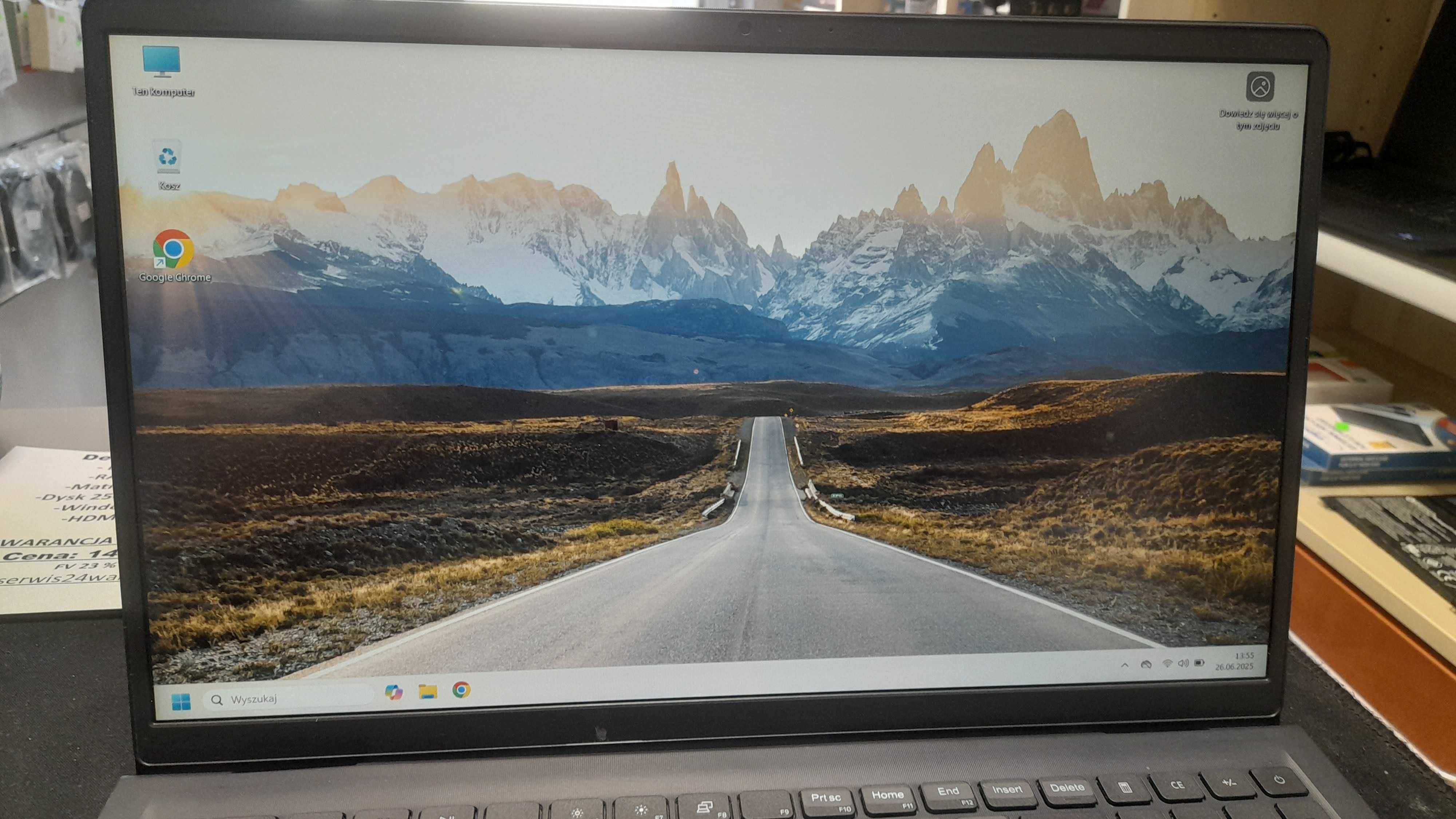 Laptop Dell Vostro 3510 I5-1135G7 15,6" NVME M2 256/8 win 11 gwarancja