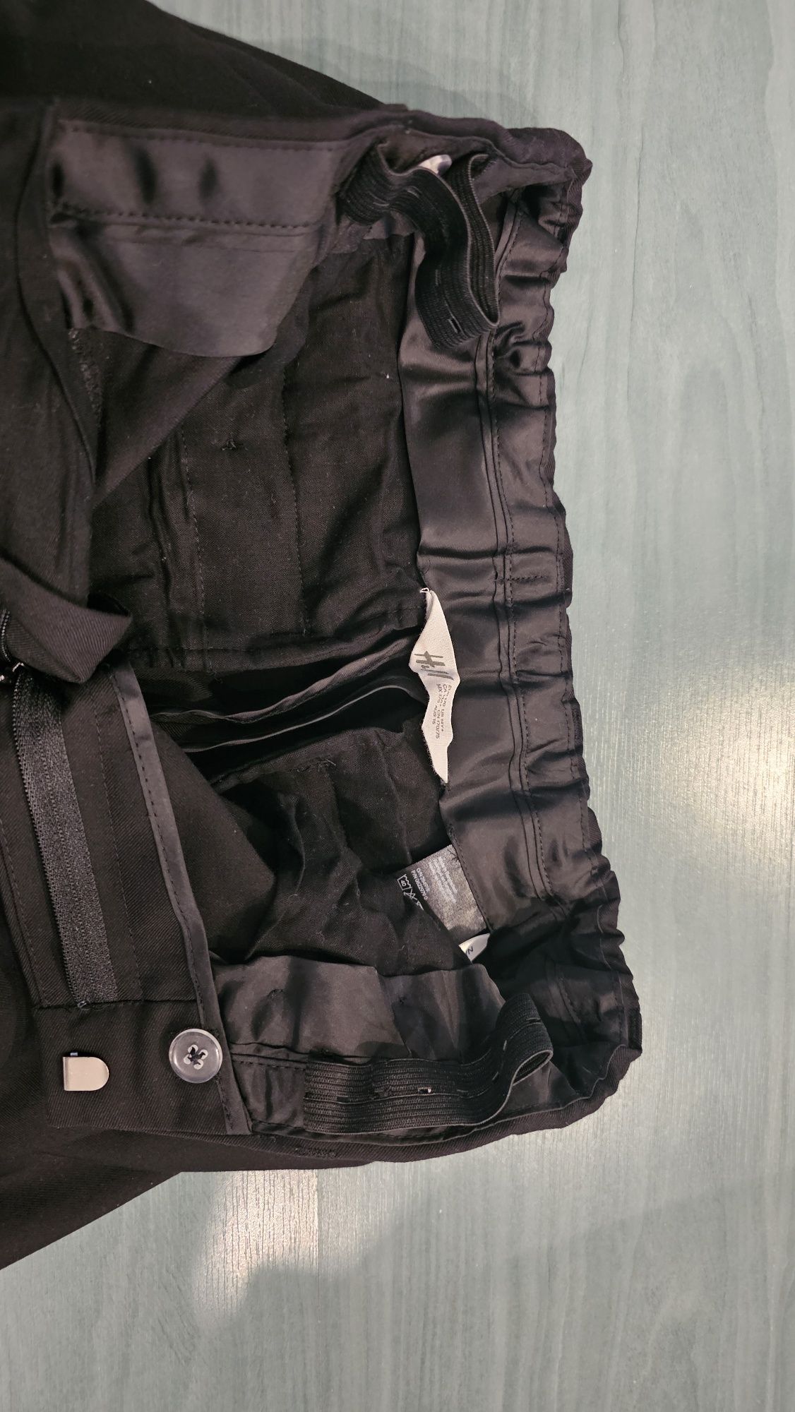 Spodnie garniturowe chłopięce, czarne "170" H&M, jak nowe