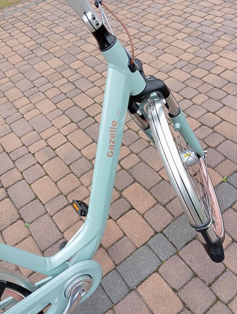 Rower Holenderski Gazelle Orange C7+