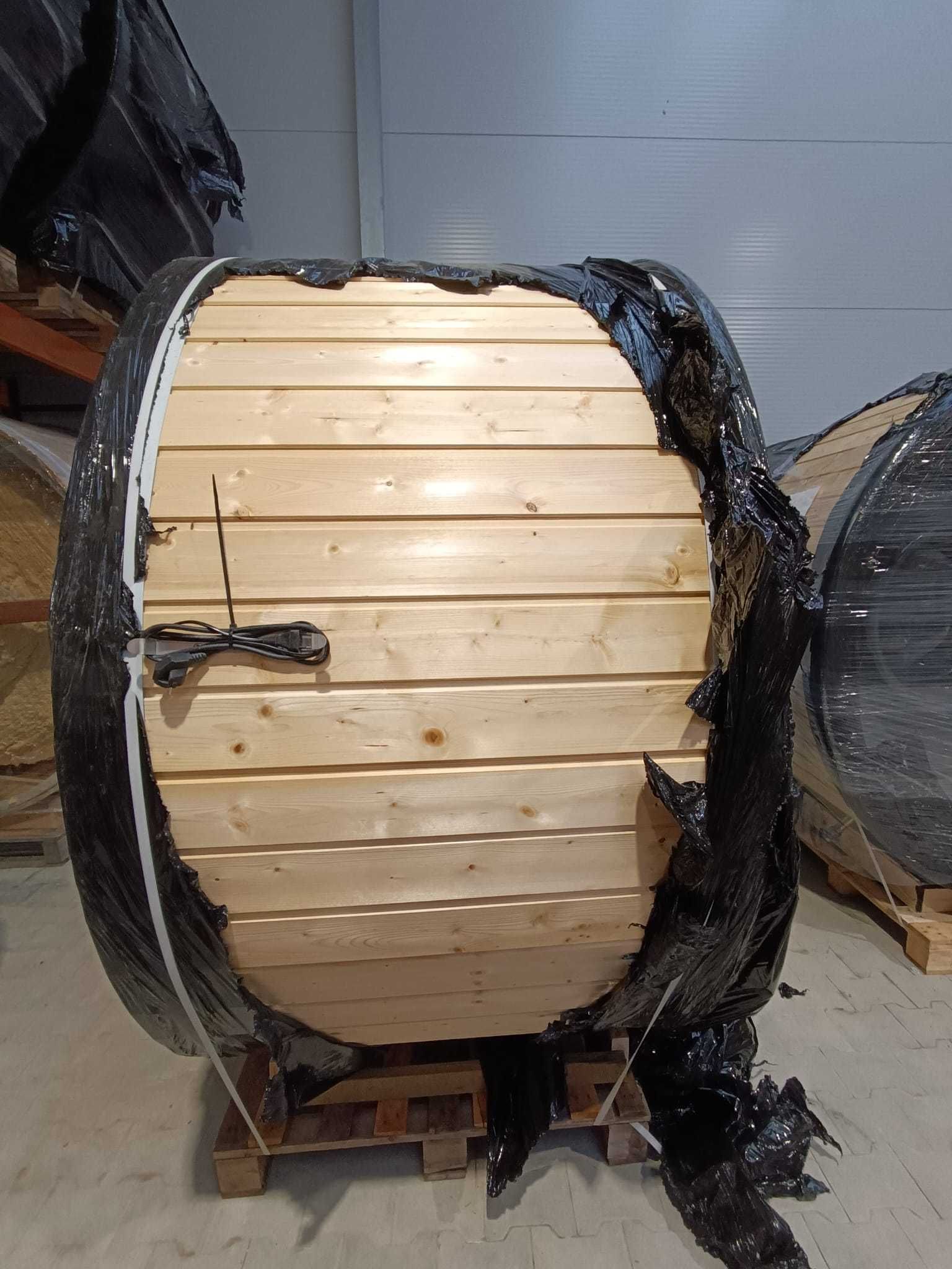 Sauna Jacuzzi Balia Ogrodowa Hot tub Gorąca Beczka