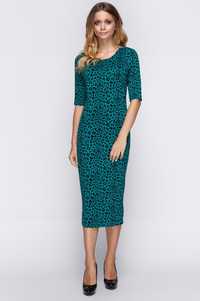 Сукня George леопардовий принт. Зелена сукня